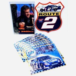 Rusty Wallace Driver Card Lot Oversize Card 8x10, Wall Plaque, Career Sheet 1994